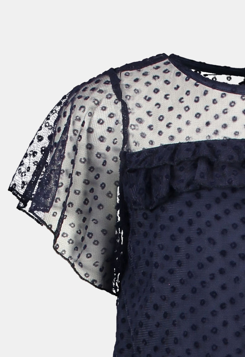 Like Flo Top ‘Fancy Mesh Ruffle’ (230811) Like Flo Top ‘Fancy Mesh Ruffle’ (230811)