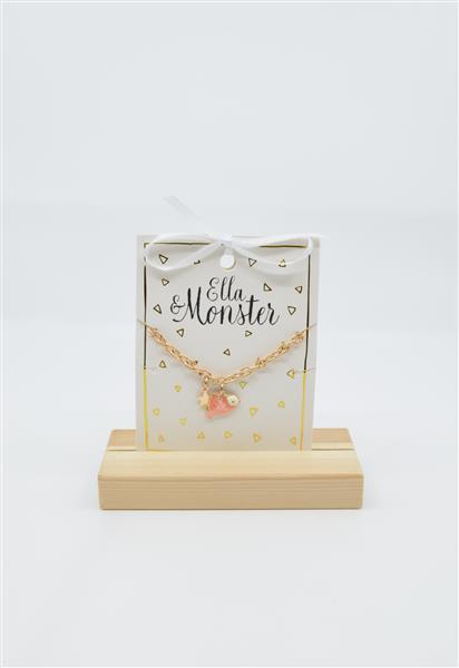 Ella & Monster Armband ‘Pink Bird’ (230651)