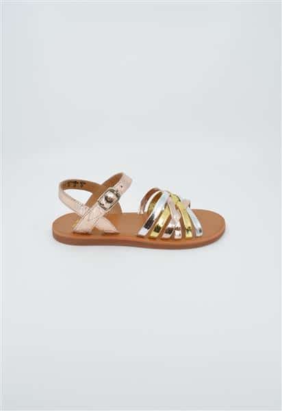 Pom d'Api Sandalen Zilver (230228)