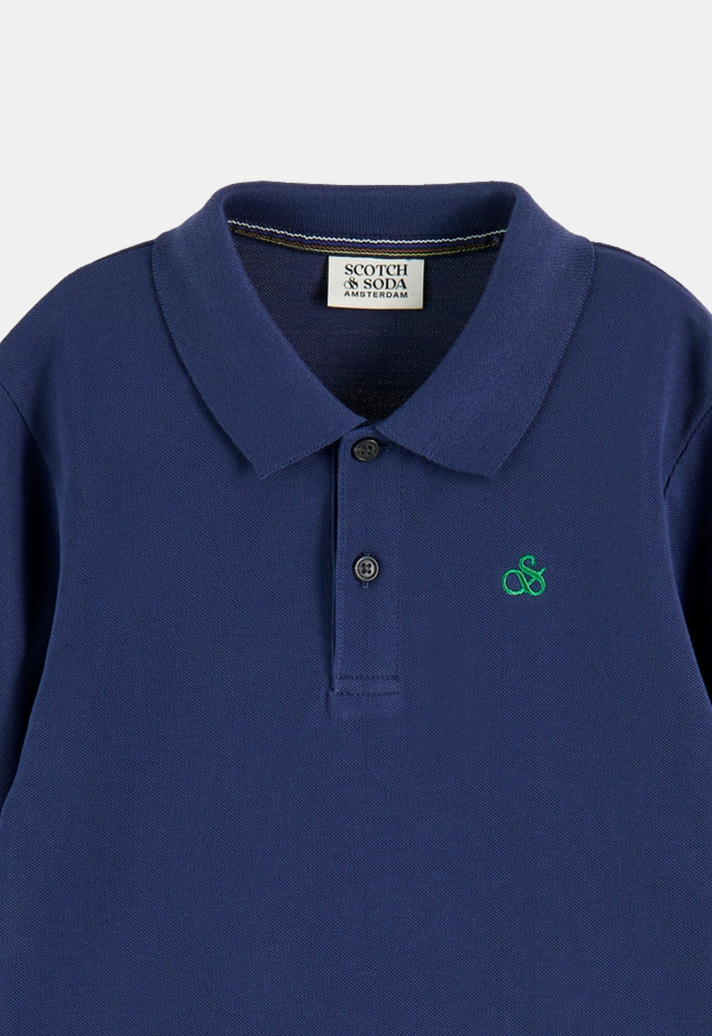 Scotch & Soda Pique Polo met Lange Mouwen (226990) Scotch & Soda Pique Polo met Lange Mouwen (226990)