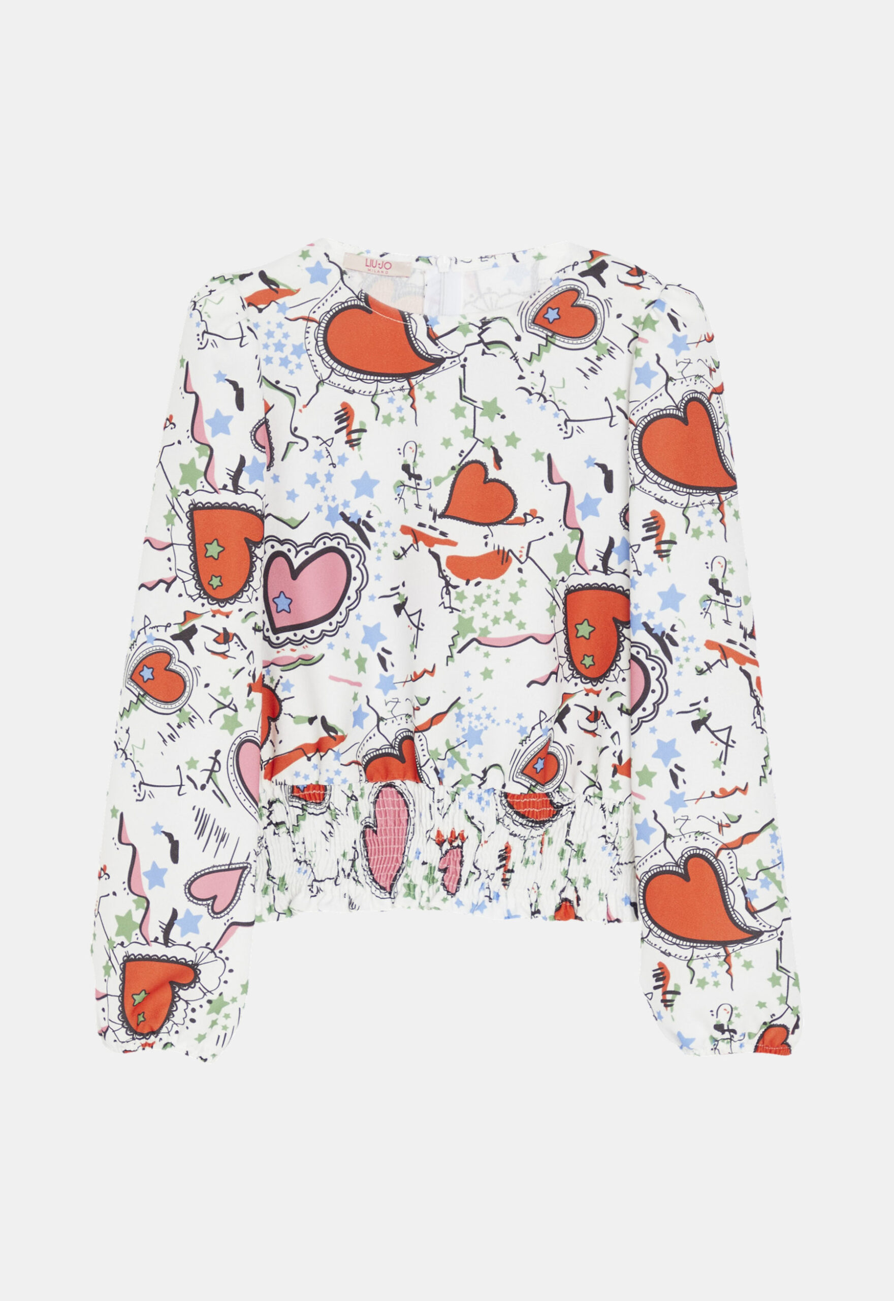 Liu Jo Kids Blouse ‘Hearts’ (229598)