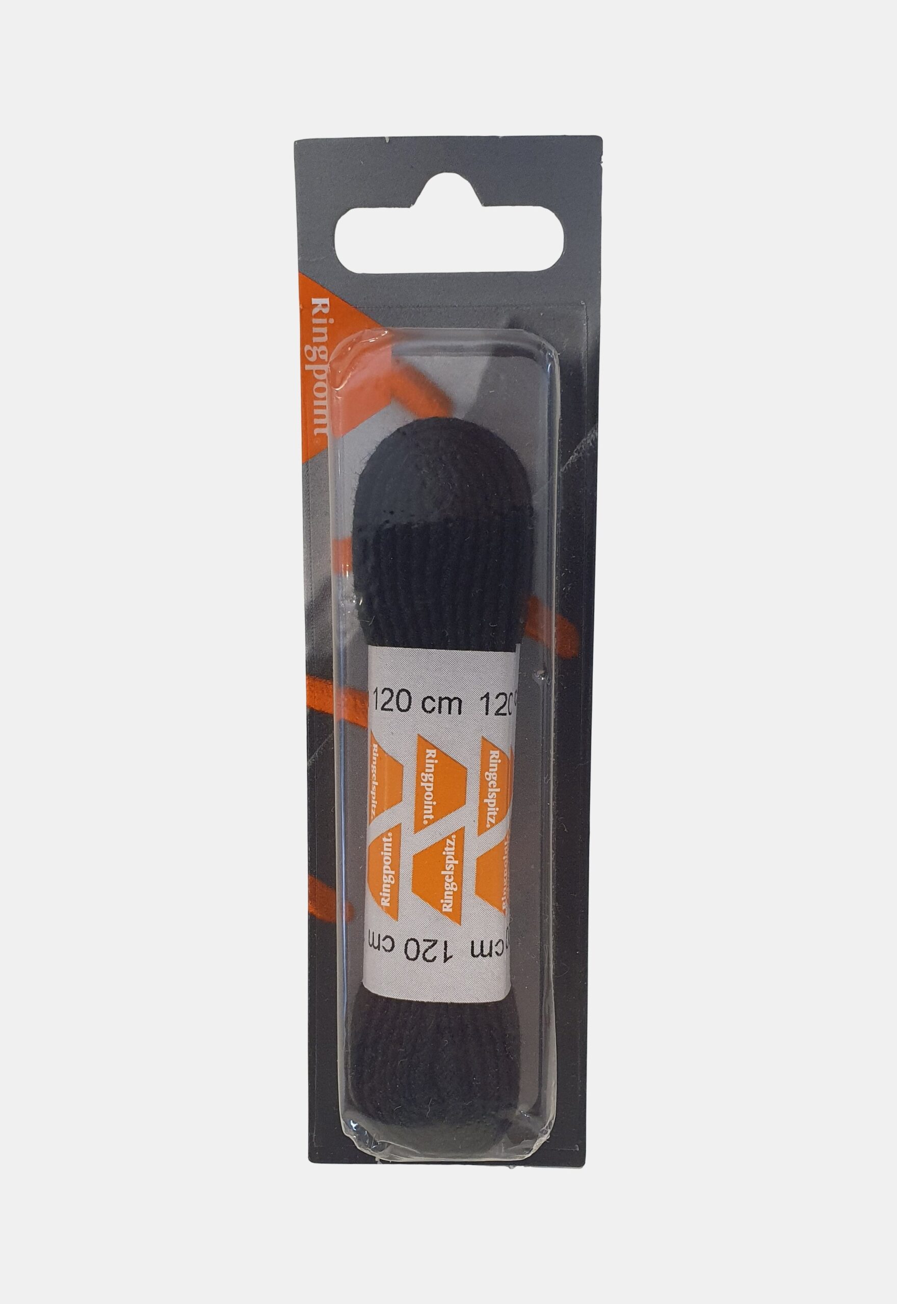 HUPSA Veters Zwart Plat 120cm (229232)