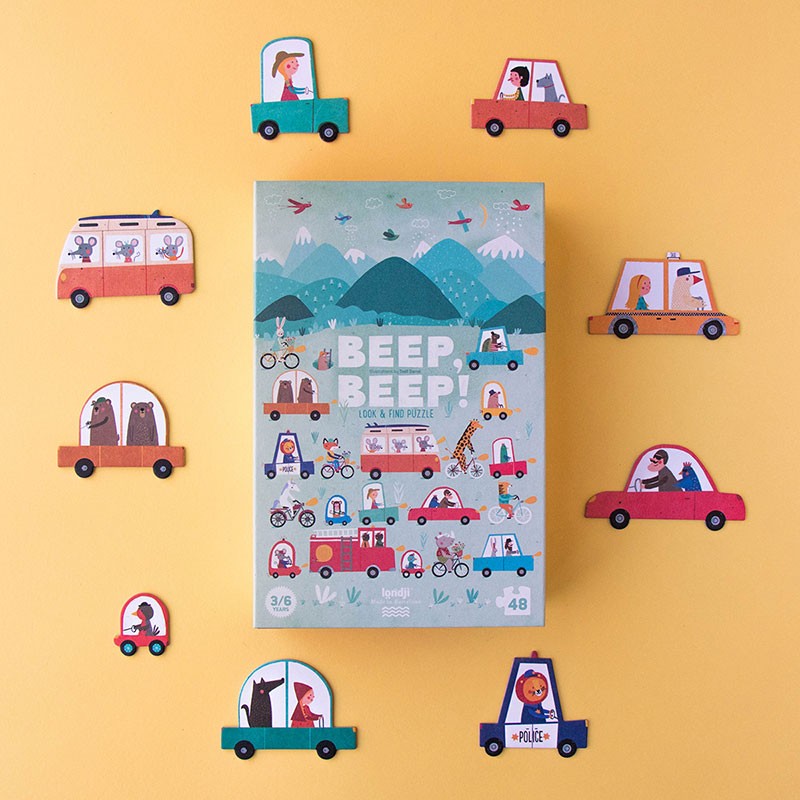 Londji Zoekpuzzel ‘Beep Beep’ (230314)