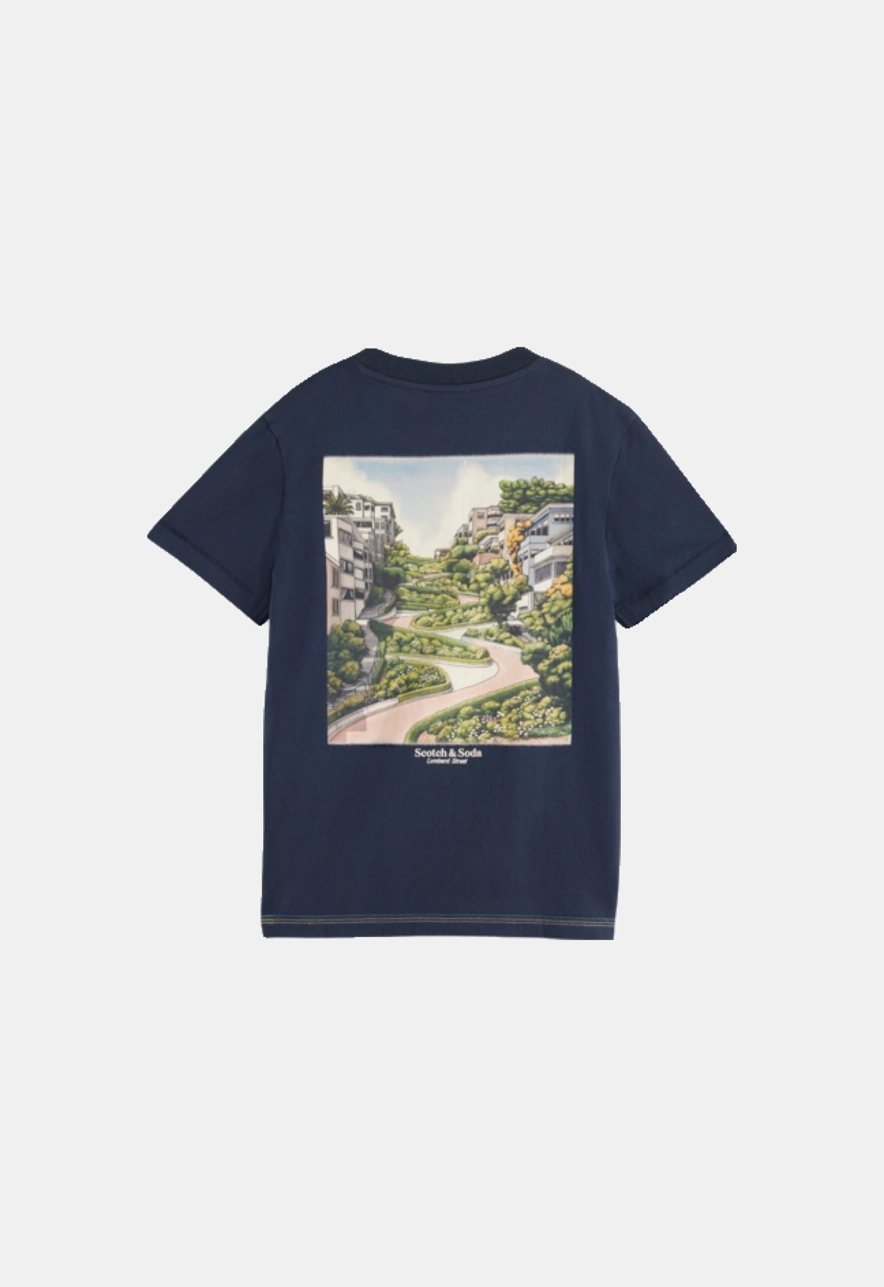 Scotch & Soda Relaxed Fit T-shirt ‘Lombard Street’ (235669) Scotch & Soda Relaxed Fit T-shirt ‘Lombard Street’ (235669)