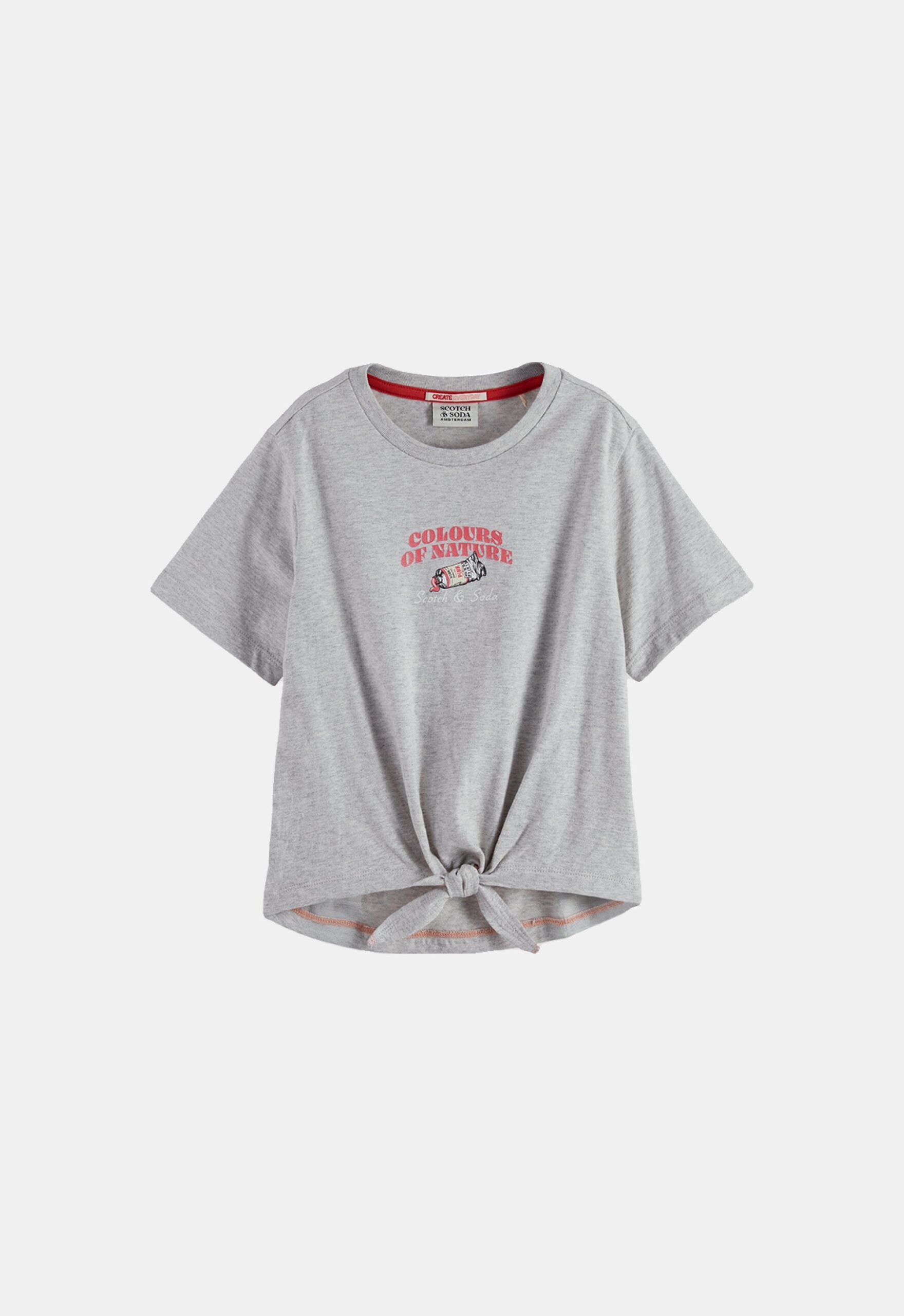 Scotch & Soda T-Shirt ‘Knotted Artwork’ (235725)