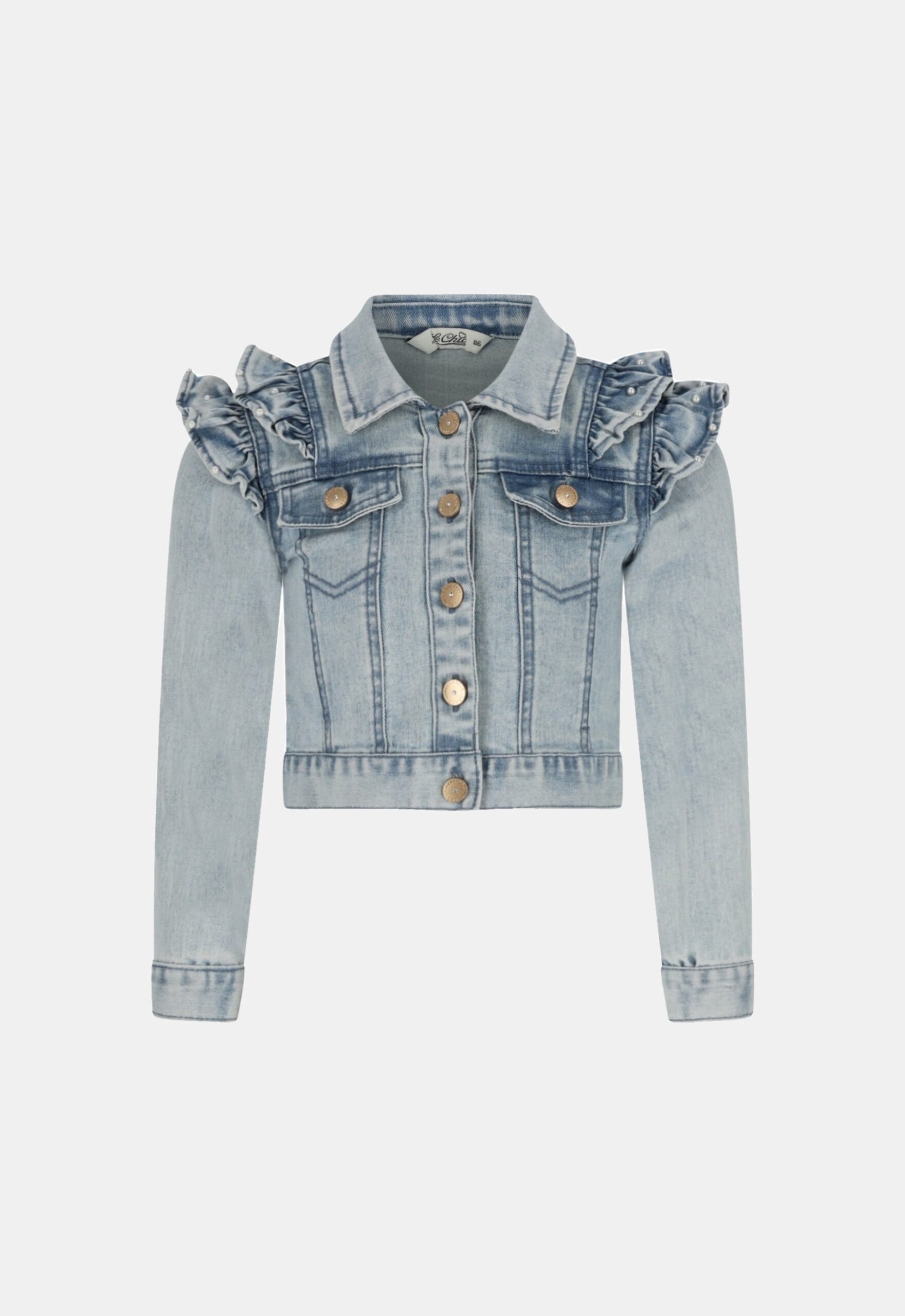 Le Chic Vest ‘Ally’ Classic Light Denim (229150)