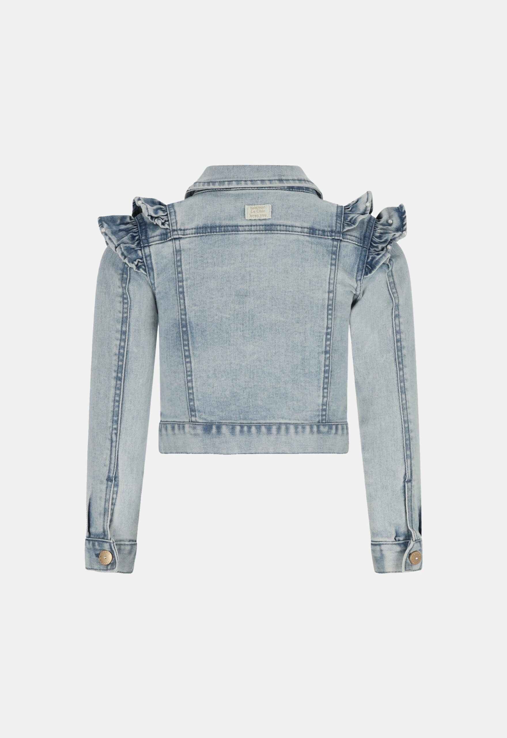 Le Chic Vest ‘Ally’ Classic Light Denim (229150) Le Chic Vest ‘Ally’ Classic Light Denim (229150)