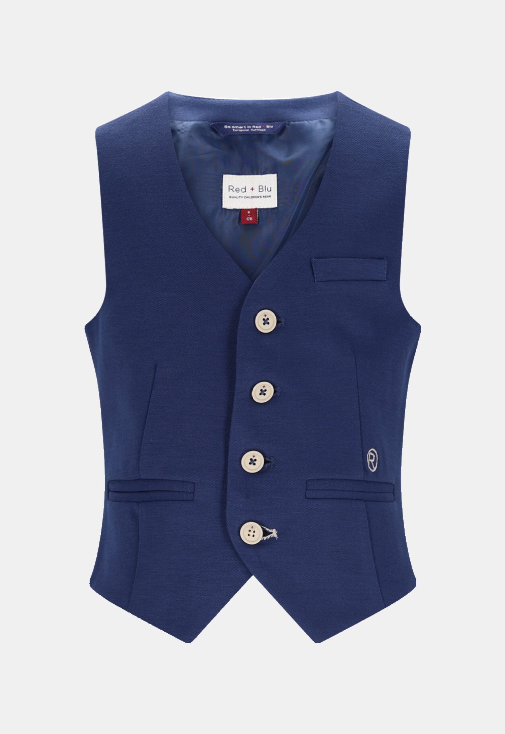 Red & Blu Gilet ‘Boris’ Indigo (230571)