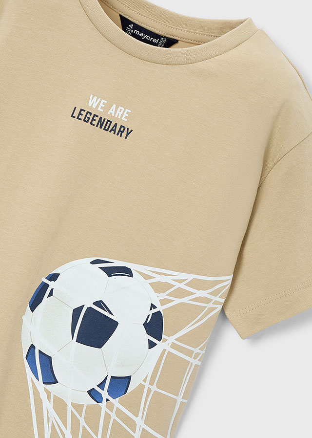 Mayoral T-Shirt ‘Walnut Soccer’ (227890) Mayoral T-Shirt ‘Walnut Soccer’ (227890)