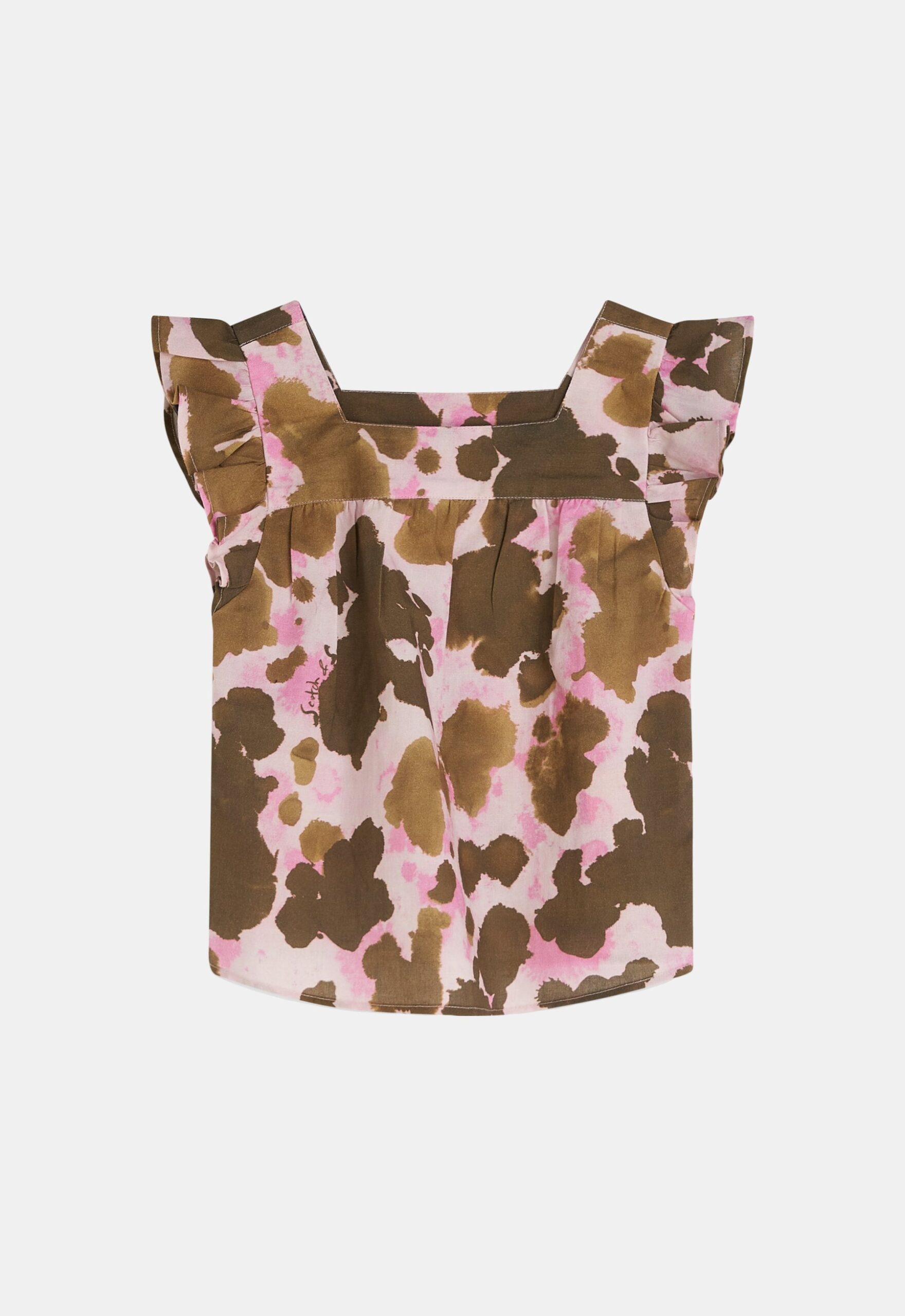 Scotch & Soda Top ‘Painterly Animal’ (235750)