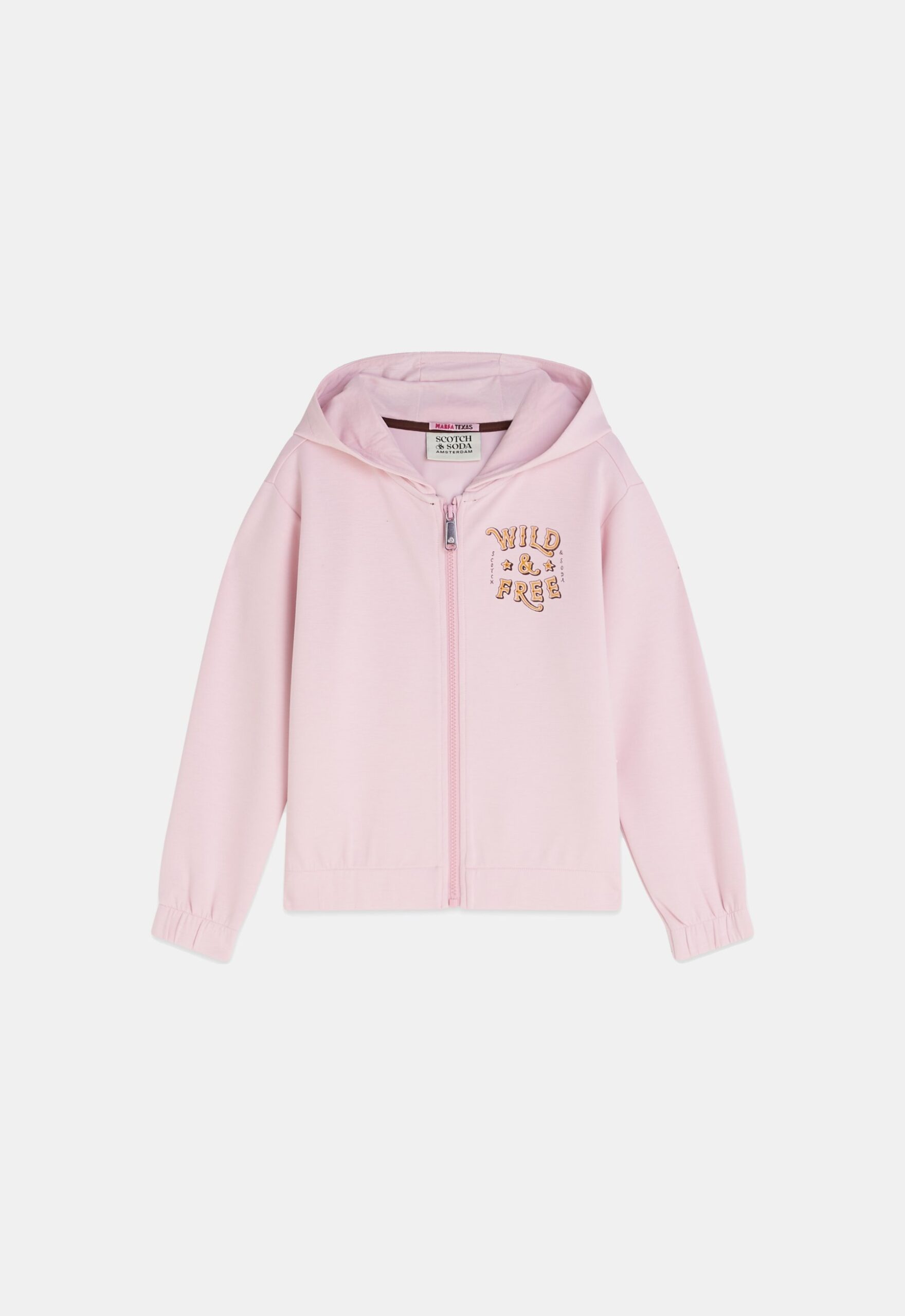 Scotch & Soda Relaxed Fit Hoodie ‘Lilac Snow’ (235754) Scotch & Soda Relaxed Fit Hoodie ‘Lilac Snow’ (235754)