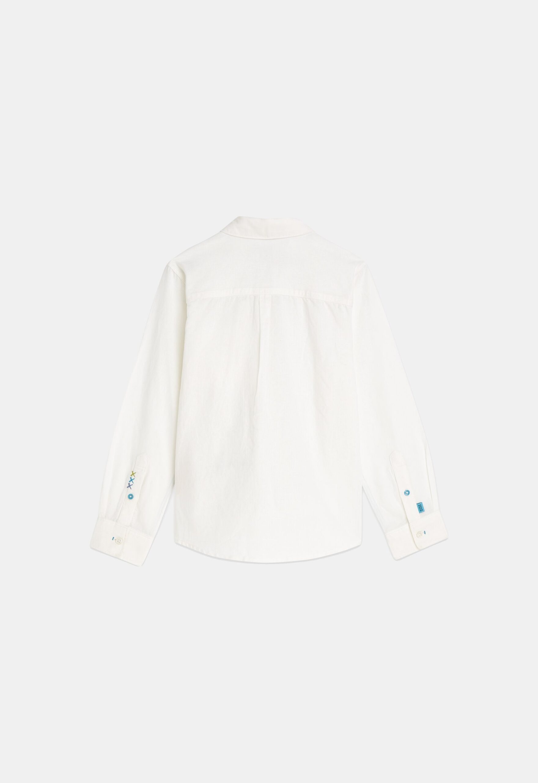Scotch & Soda Linnen Overhemd ‘Bright White’ (235774) Scotch & Soda Linnen Overhemd ‘Bright White’ (235774)