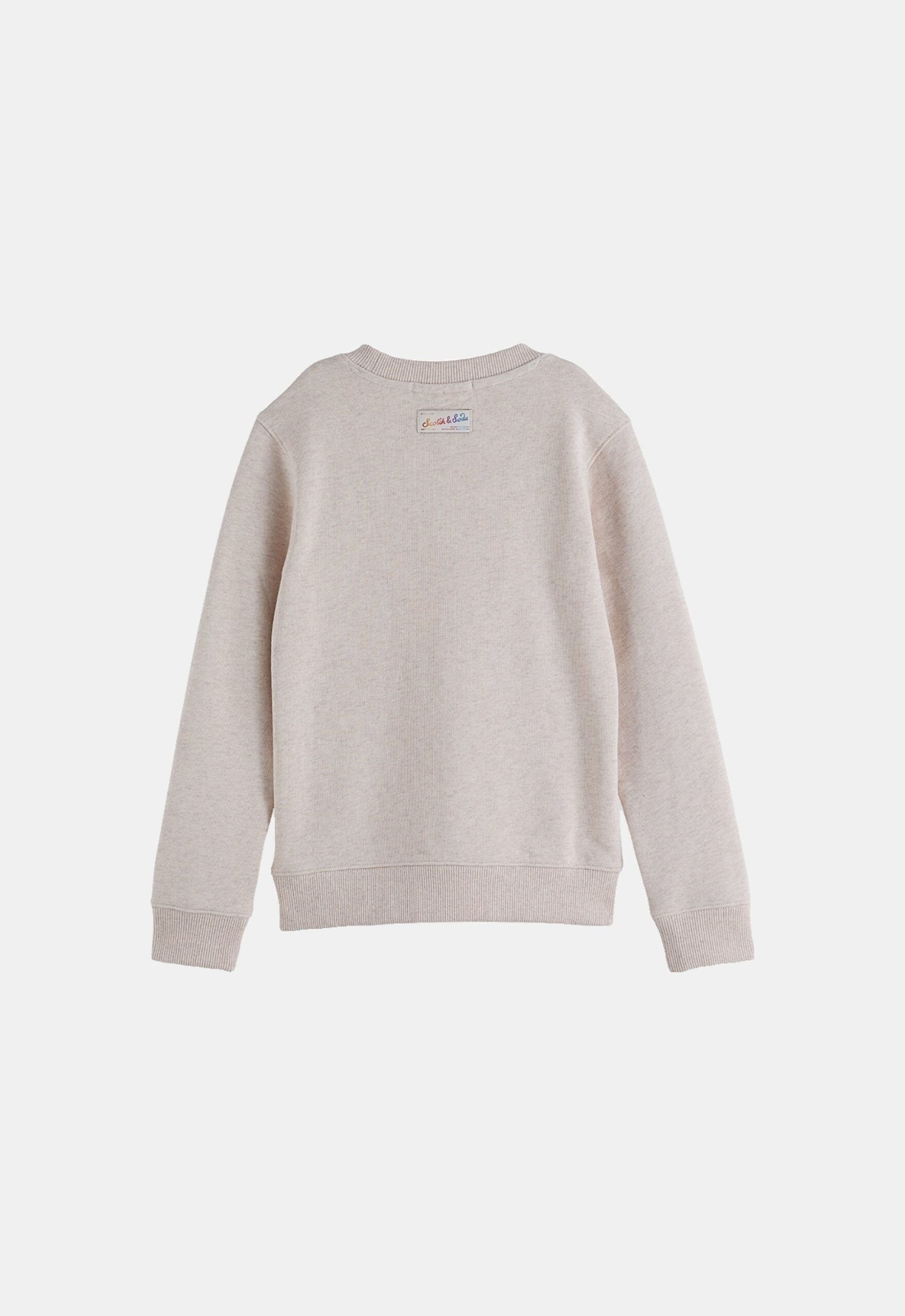 Scotch & Soda Sweater ‘Artwork Ecru Melange’ (235735) Scotch & Soda Sweater ‘Artwork Ecru Melange’ (235735)