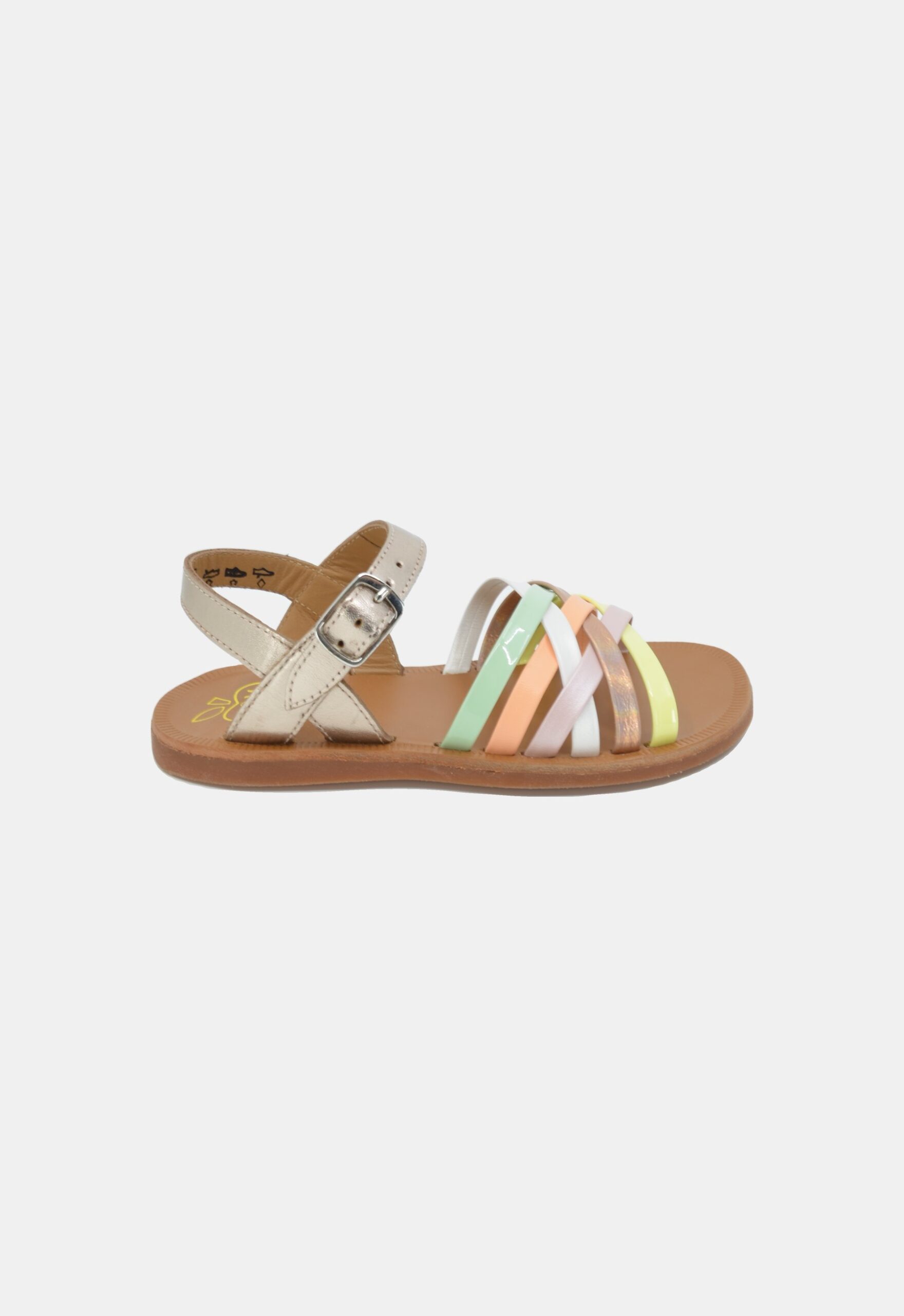Pom d'Api Sandalen Goud (227939)