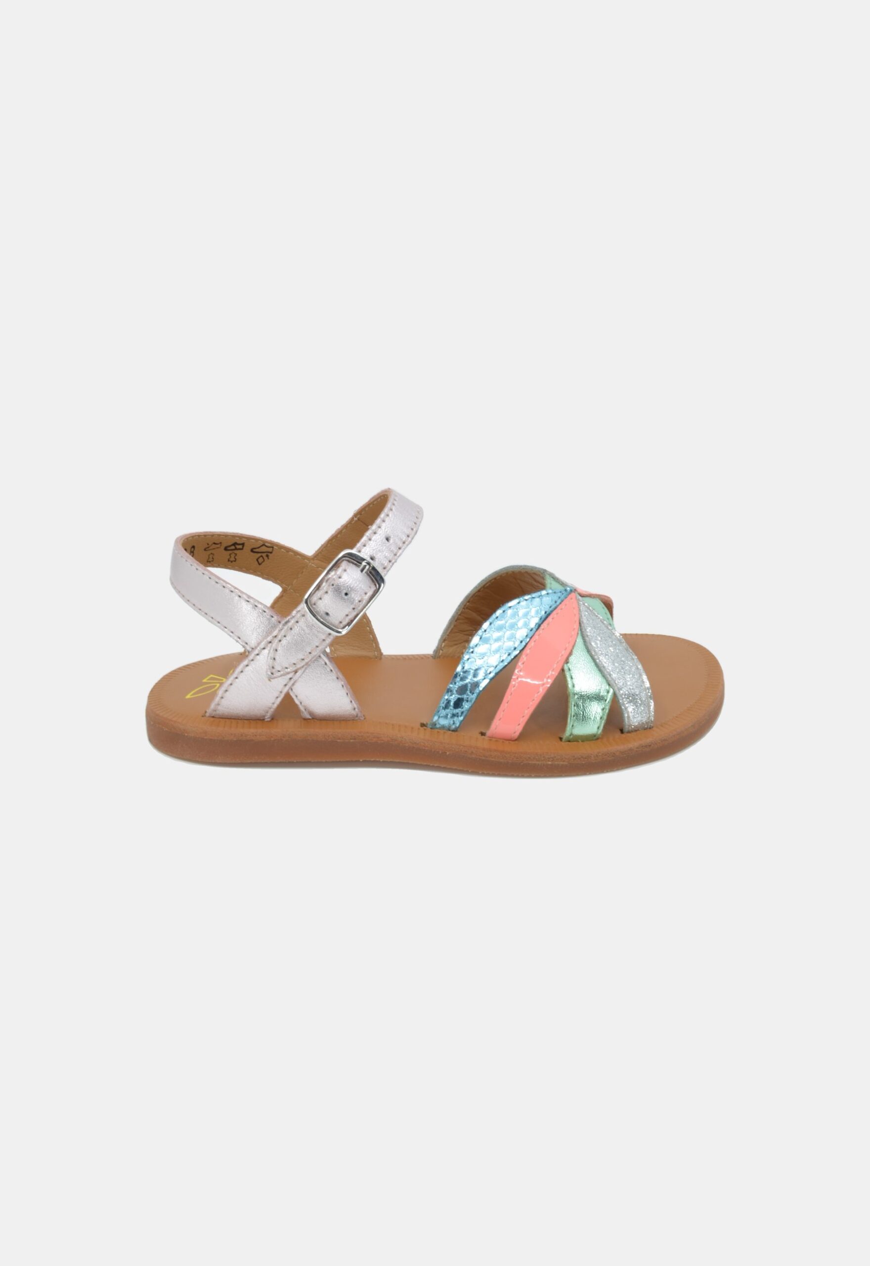 Pom d'Api Sandalen Goud (227941)