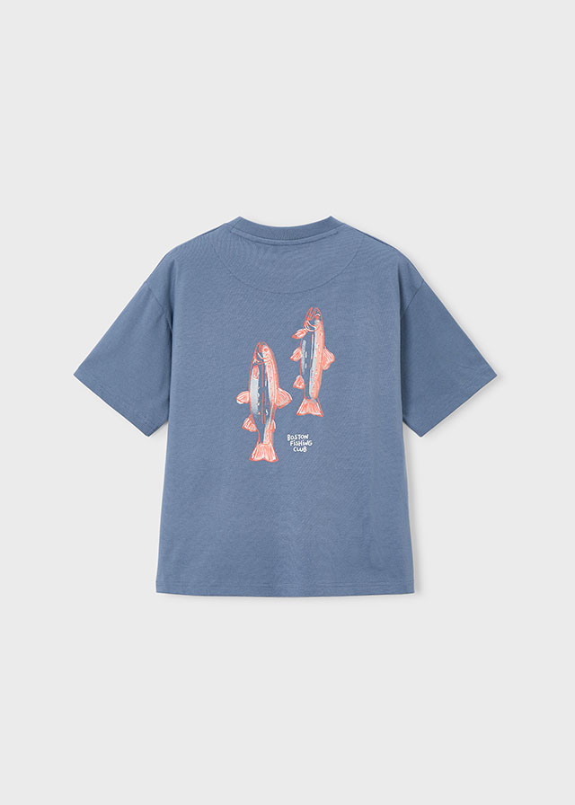 Boston T-Shirt ‘Fishing Club’ (227916) Boston T-Shirt ‘Fishing Club’ (227916)