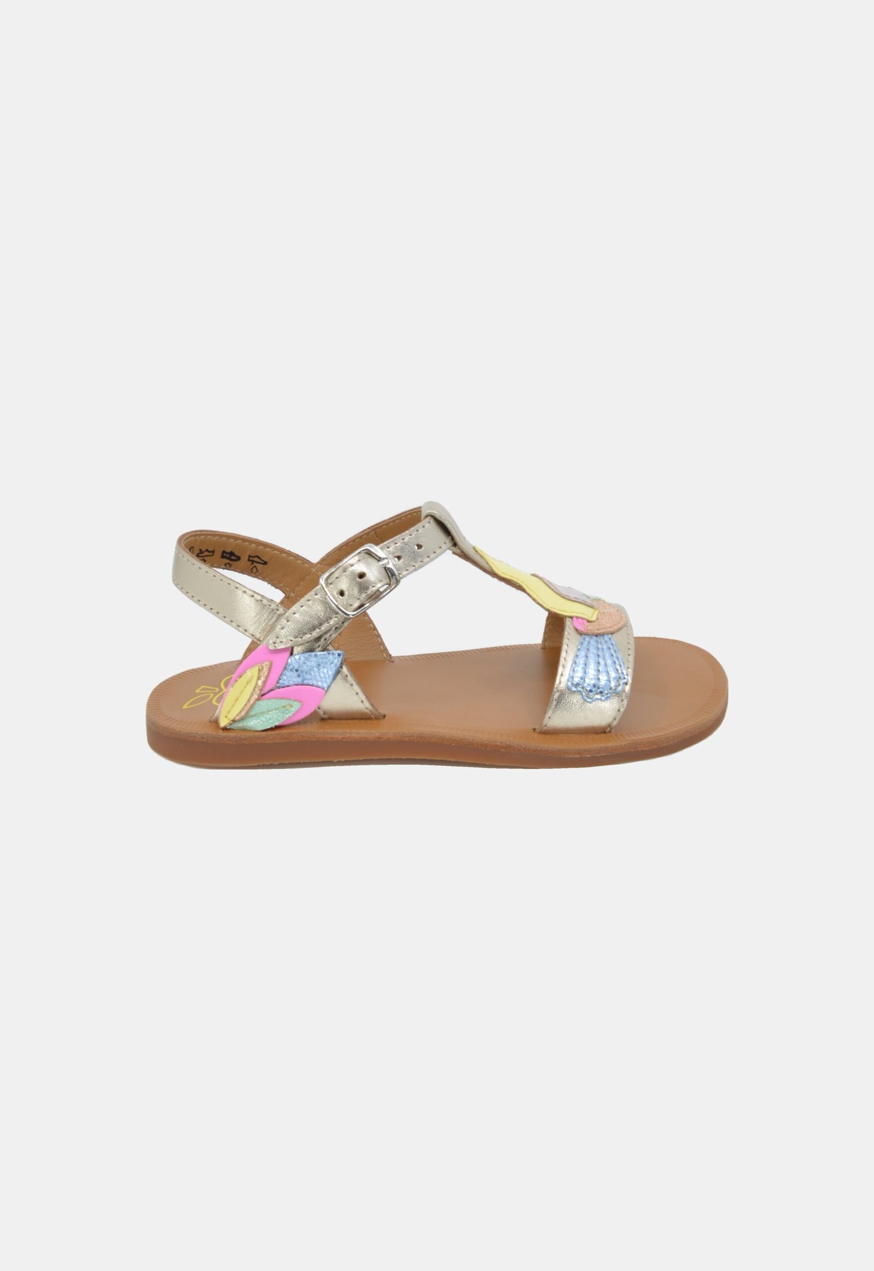 Pom d'Api Sandalen Goud (227938)