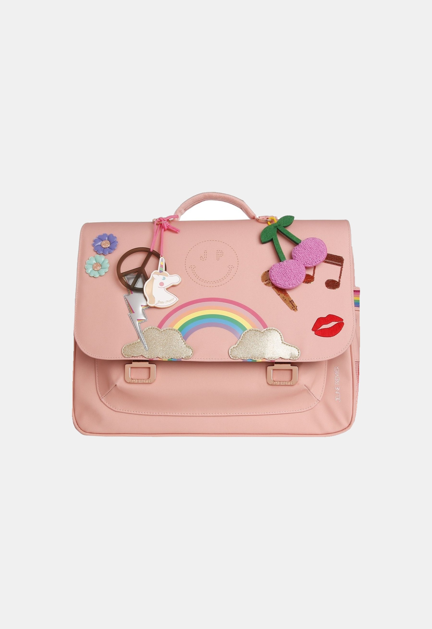 Jeune Premier Boekentas Midi ‘Lady Gadget Pink’ (229682)
