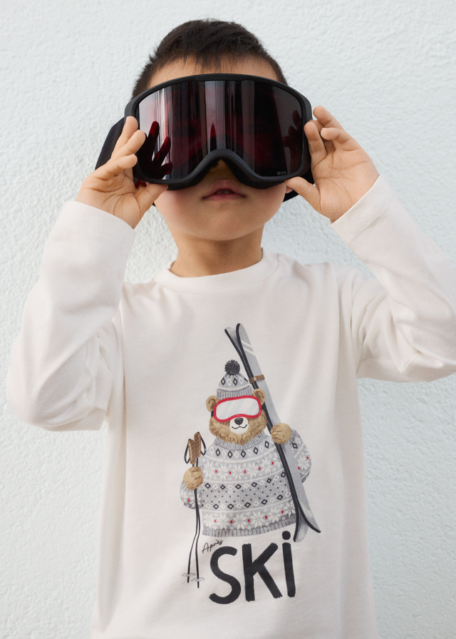 Mayoral T-Shirt ‘Ski Bear’ (226933) Mayoral T-Shirt ‘Ski Bear’ (226933)