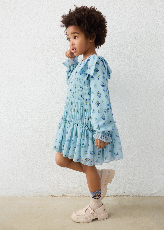 Mayoral Jurk ‘Retro Blue’ (226947) Mayoral Jurk ‘Retro Blue’ (226947)