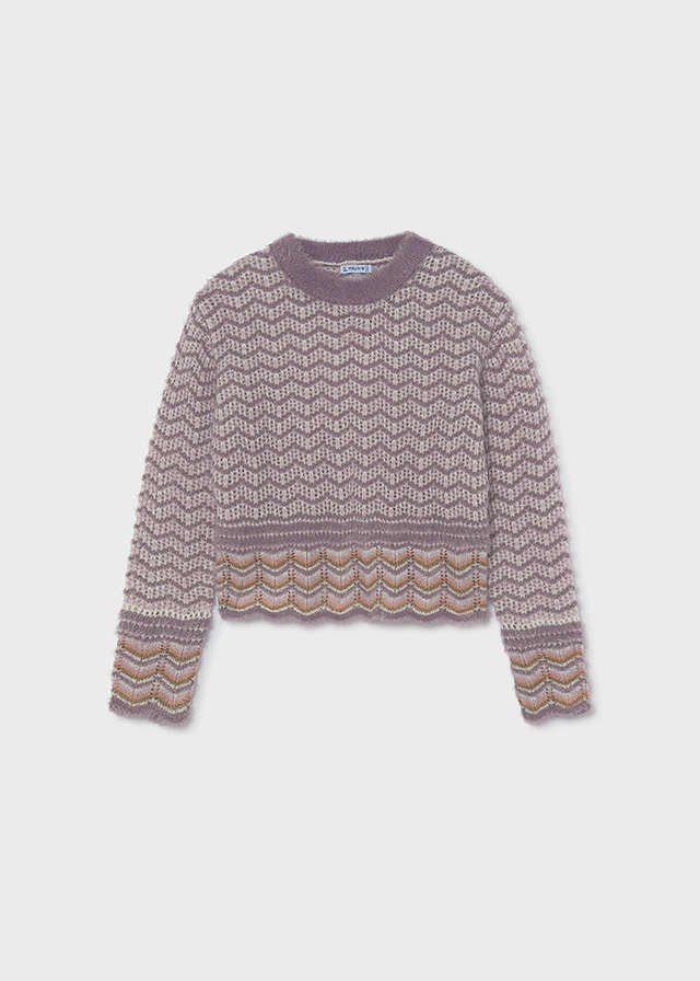 Mayoral Trui ‘Geometric Pink’ (226950)