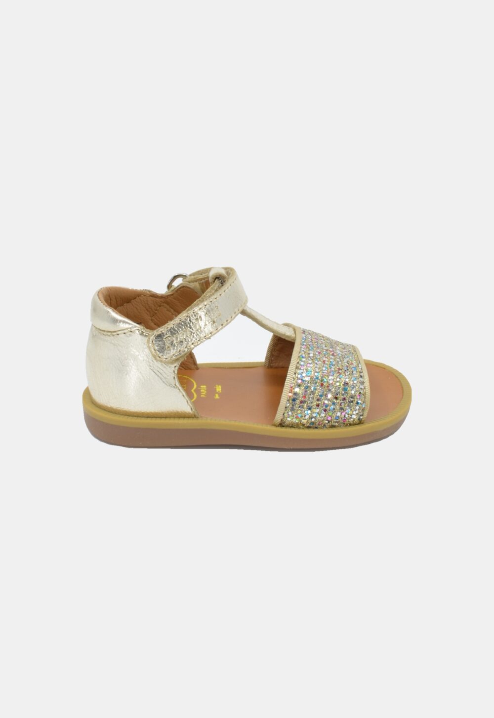 Pom d'Api Sandalen Goud (230233)