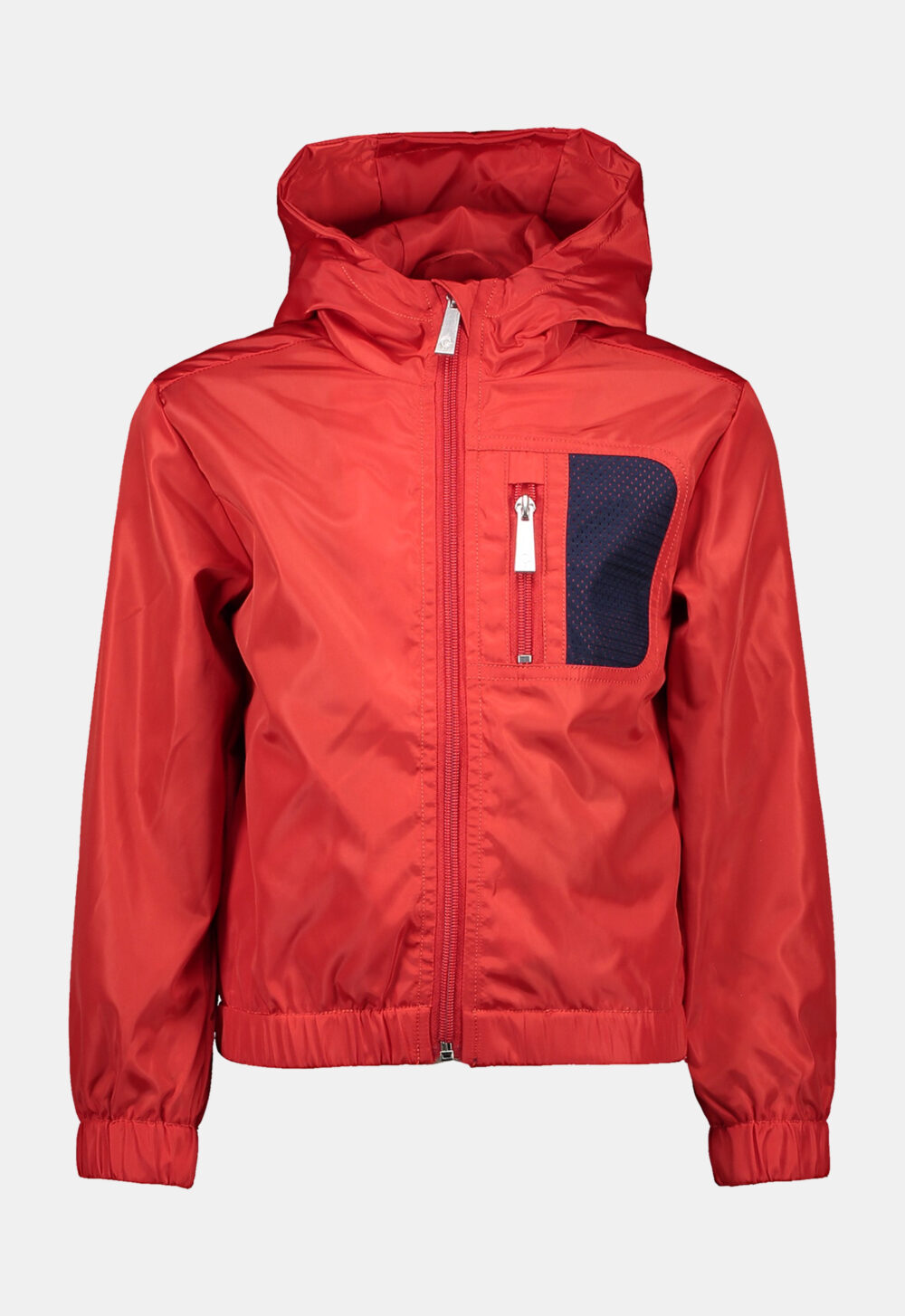 Le Chic Garçon Zomerjas ‘Scarlet Red with Mesh Pocket’ (230808)