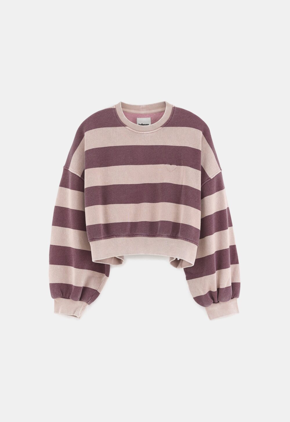 Bellerose Sweater ‘Fenya’ Cranberry Stripe (116) (228986)